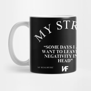 NF My Stress Lyrics quote Mug